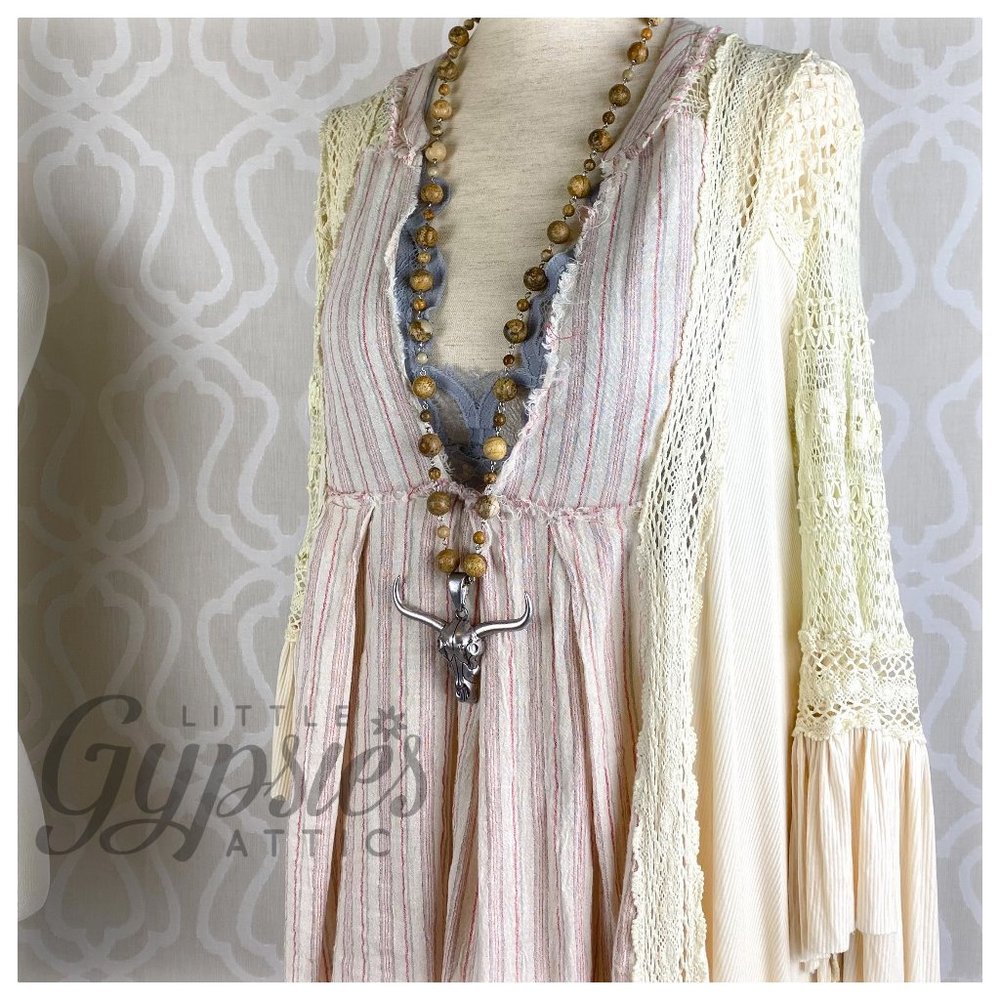 POL Casablanca Eye Catcher Linen Tunic Top - Picture 7 of 15